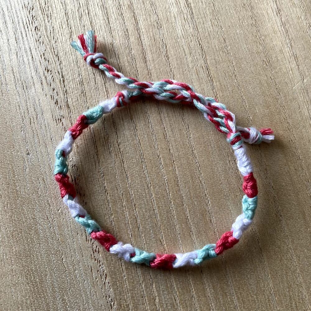 Elsbeth Bracelet anklet trendy comfortable tie embroidery thread woven gift